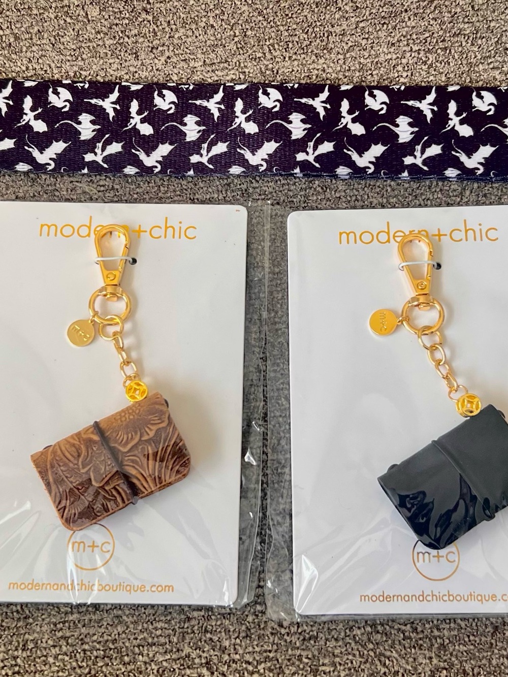 Modern+Chic Journal Charms and Strap